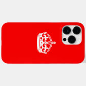 BEHOUD HET KROEPJE op Rood dit aanpassen! Case-Mate iPhone Case (Achterkant (horizontaal))