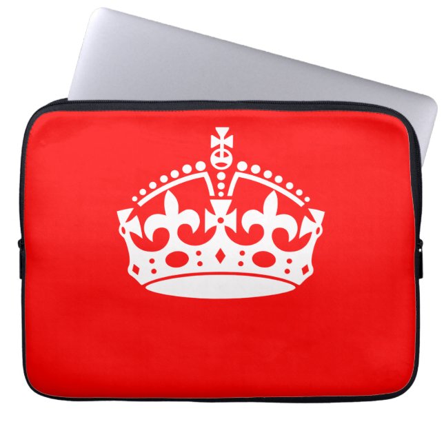 BEHOUD HET KROEPJE op Rood dit aanpassen! Laptop Sleeve (Voorkant)
