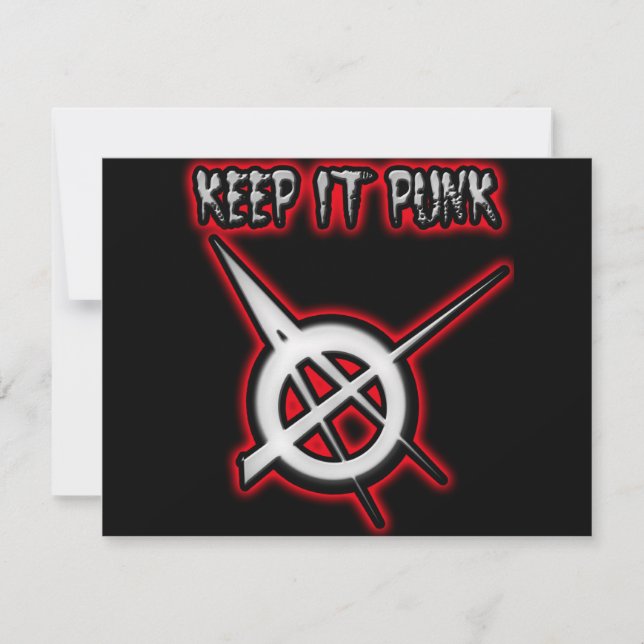 BEHOUD HET PUNK ROCK (Voorkant)