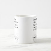 Behoud het veld waar ik mijn f.cks Coffee-Mok kwee Koffiemok (Center)