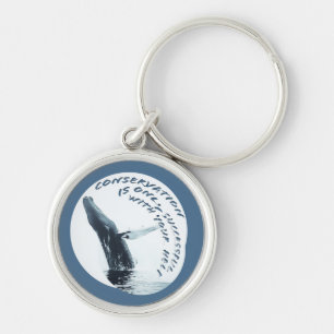 Behoud is alleen succesvol met uw hulp sleutelhanger