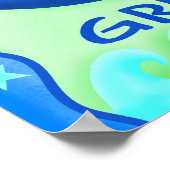 Behoud IT Green Planet Earth Environment Eco Poster (Hoek)