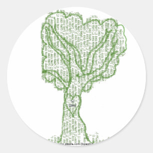 BEHOUD IT SCHOON RONDE STICKER