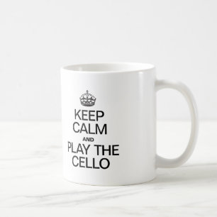 BEHOUD JE KALMTE EN SPEEL OP DE CELLO KOFFIEMOK