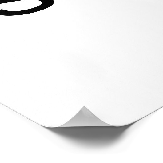 BEHOUD KALK EN DOE STANDUP POSTER (Hoek)