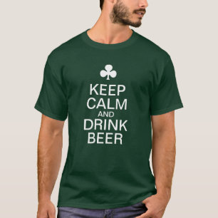 BEHOUD KALK EN DRINK BEER 2 T-SHIRT