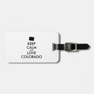 BEHOUD KALK EN VERLIES COLORADO BAGAGELABEL