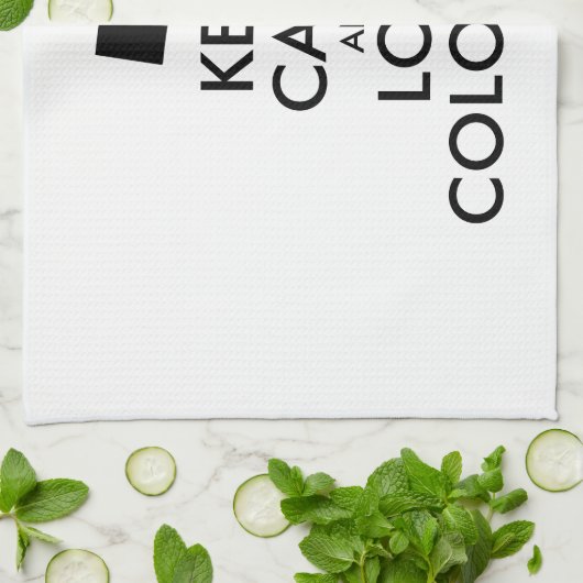  BEHOUD KALK EN VERLIES COLORADO THEEDOEK (Gevouwen)