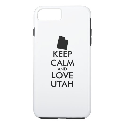  BEHOUD KALK EN VERLIES UTAH Case-Mate iPhone CASE (Achterkant)