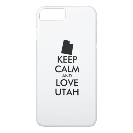  BEHOUD KALK EN VERLIES UTAH Case-Mate iPhone CASE (Achterkant)