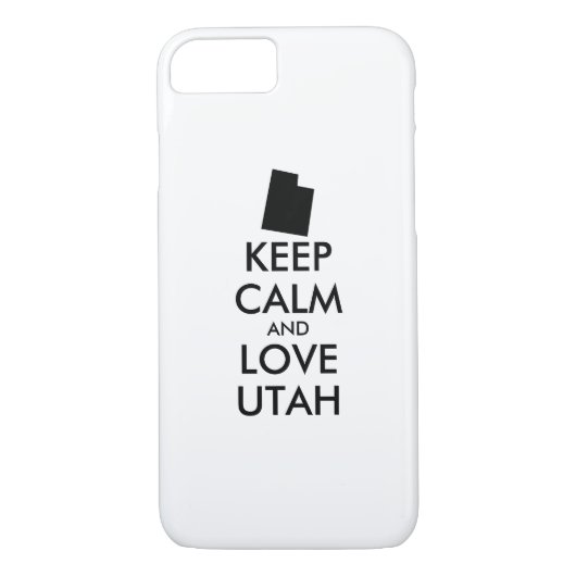  BEHOUD KALK EN VERLIES UTAH Case-Mate iPhone CASE (Achterkant)