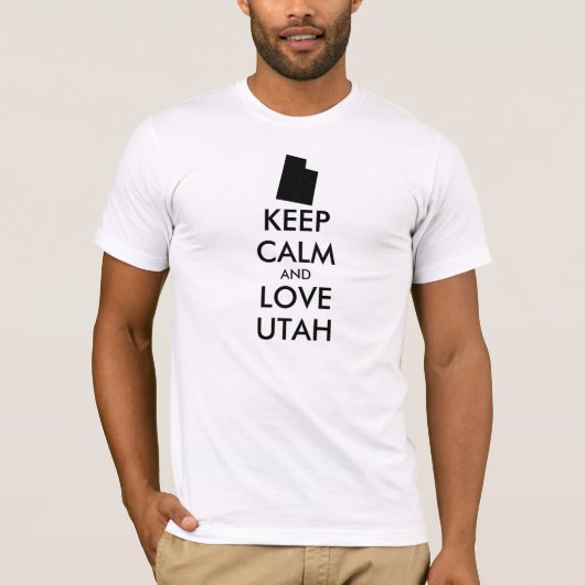 BEHOUD KALK EN VERLIES UTAH T-SHIRT (Voorkant)