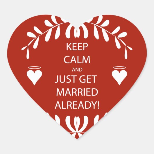  BEHOUD KALK WORDT AL GEMERKT HART STICKER (Voorkant)