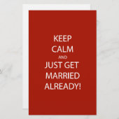 BEHOUD KALK WORDT GEMAAKT BRIEFPAPIER (Voorkant / Achterkant)