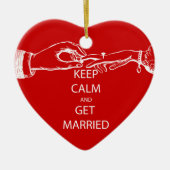 BEHOUD KALK WORDT GEMAAKT KERAMISCH ORNAMENT (Voorkant)