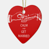 BEHOUD KALK WORDT GEMAAKT KERAMISCH ORNAMENT (Links)