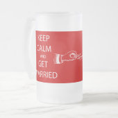  BEHOUD KALK WORDT GEMAAKT MATGLAS BIERPUL (Voorkant links)