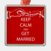  BEHOUD KALK WORDT GEMAAKT METALEN ORNAMENT (Voorkant)