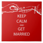 BEHOUD KALK WORDT GEMAAKT TEGELTJE (Voorkant)