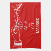 BEHOUD KALK WORDT GEMAAKT THEEDOEK (Verticaal)