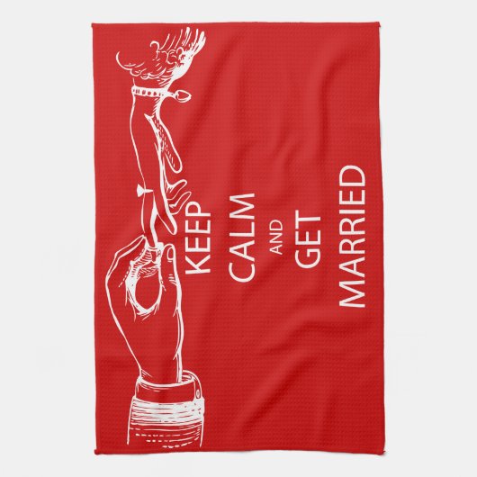  BEHOUD KALK WORDT GEMAAKT THEEDOEK (Verticaal)