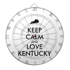  BEHOUD KALM EN HOUD KENTUCKY DARTBORD