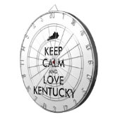  BEHOUD KALM EN HOUD KENTUCKY DARTBORD (Voorkant Rechts)