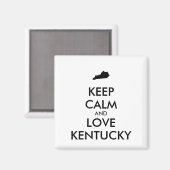  BEHOUD KALM EN HOUD KENTUCKY MAGNEET (Voorkant / Achterkant)