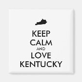  BEHOUD KALM EN HOUD KENTUCKY MAGNEET (Voorkant)