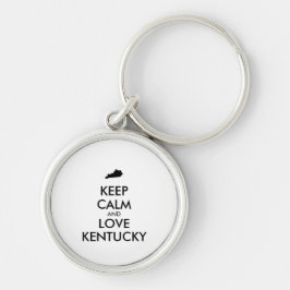  BEHOUD KALM EN HOUD KENTUCKY SLEUTELHANGER