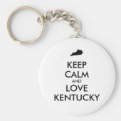  BEHOUD KALM EN HOUD KENTUCKY SLEUTELHANGER (Voorkant)
