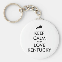  BEHOUD KALM EN HOUD KENTUCKY SLEUTELHANGER