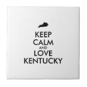 BEHOUD KALM EN HOUD KENTUCKY TEGELTJE (Voorkant)