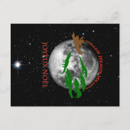 BEHOUD KALM EN LAISSEZ LES BONS TEMPS ROULER FEESTDAGENKAART