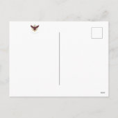 BEHOUD KALM EN LAISSEZ LES BONS TEMPS ROULER FEESTDAGENKAART (Achterkant)