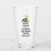 BEHOUD KALM EN LAISSEZ LES BONS TEMPS ROULER GLAS (Voorkant)