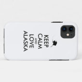 BEHOUD KALM EN VERLIES ALASKA Case-Mate iPhone CASE (Achterkant (horizontaal))