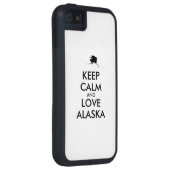  BEHOUD KALM EN VERLIES ALASKA Case-Mate iPhone CASE (Back/Rechts)