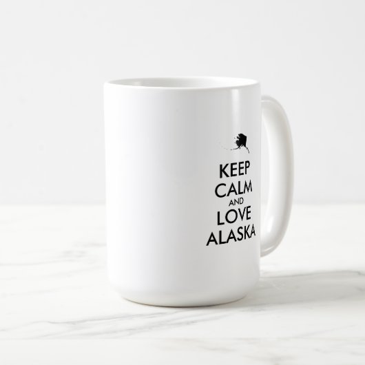  BEHOUD KALM EN VERLIES ALASKA KOFFIEMOK (Voorkant rechts)