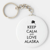 BEHOUD KALM EN VERLIES ALASKA SLEUTELHANGER (Voorkant)