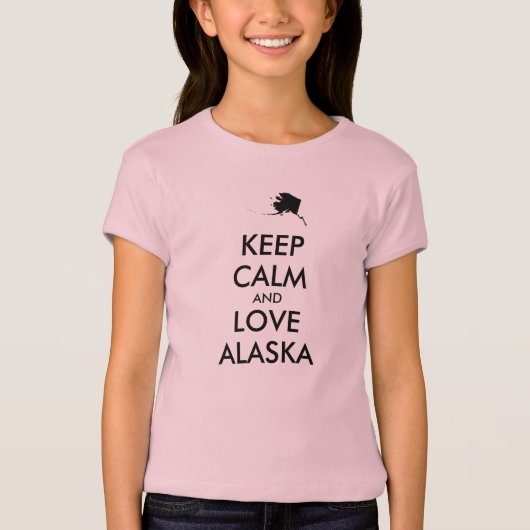  BEHOUD KALM EN VERLIES ALASKA T-SHIRT (Voorkant)