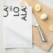  BEHOUD KALM EN VERLIES ALASKA THEEDOEK (Quarter Fold)