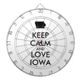  BEHOUD KALM EN VERLIES IOWA DARTBORD (Voorkant)