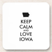  BEHOUD KALM EN VERLIES IOWA DRANKJES ONDERZETTER
