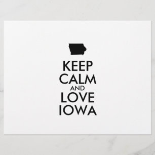 BEHOUD KALM EN VERLIES IOWA FLYER