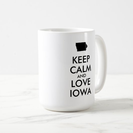  BEHOUD KALM EN VERLIES IOWA KOFFIEMOK (Voorkant rechts)