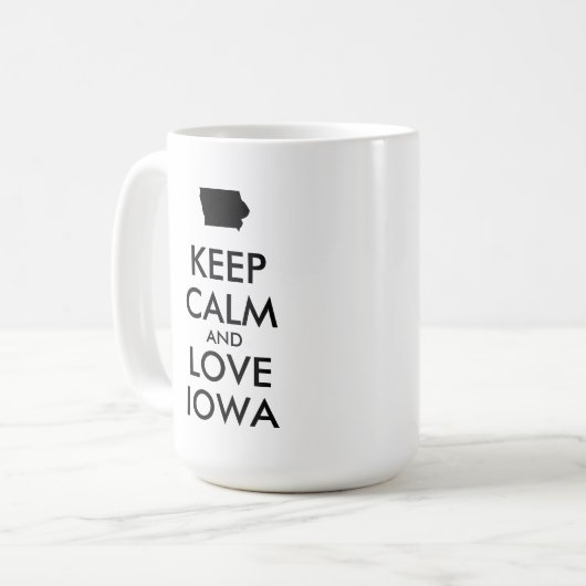  BEHOUD KALM EN VERLIES IOWA KOFFIEMOK (Voorkant links)