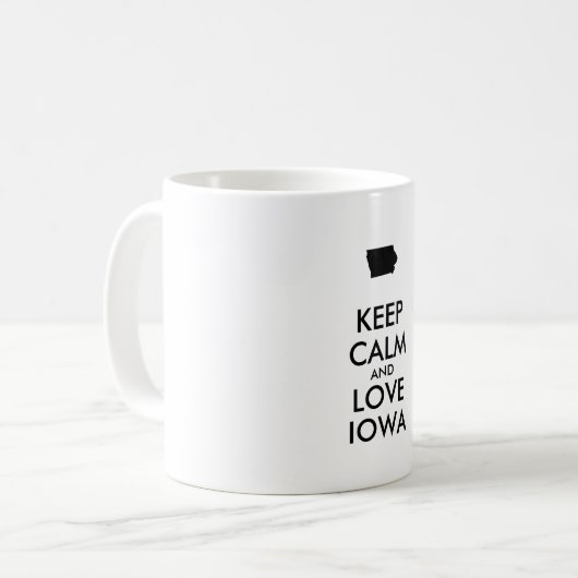  BEHOUD KALM EN VERLIES IOWA KOFFIEMOK (Voorkant links)