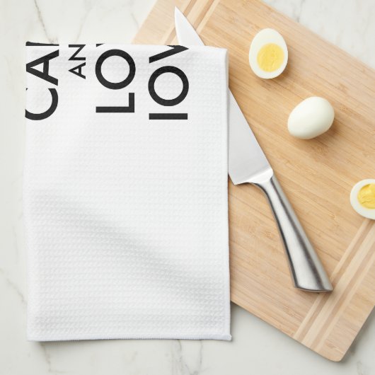  BEHOUD KALM EN VERLIES IOWA THEEDOEK (Quarter Fold)