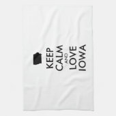 BEHOUD KALM EN VERLIES IOWA THEEDOEK (Verticaal)